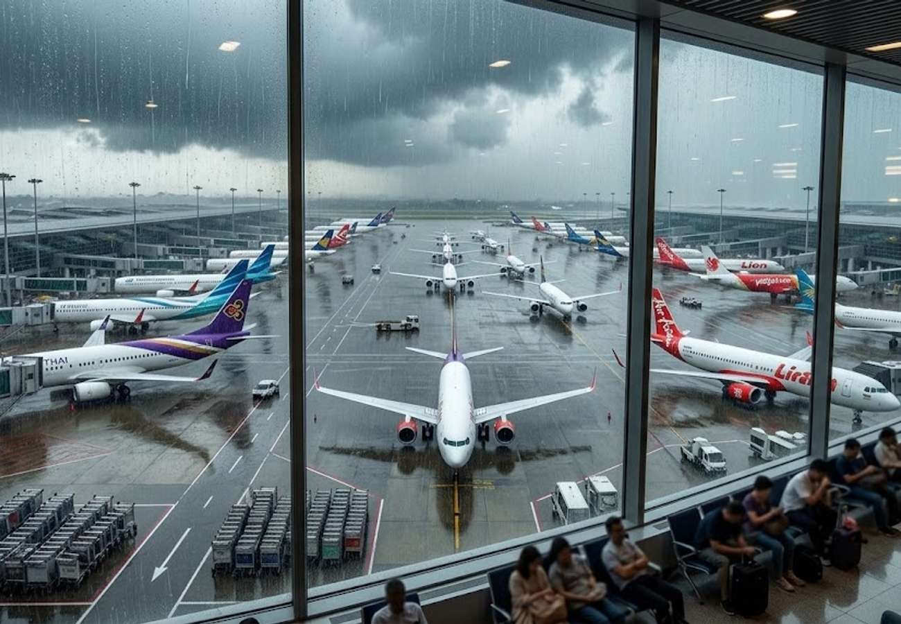 Asia Aviation Crisis 2026: Monsoons Trigger 6,639 Flight Delays and 212 Cancellations