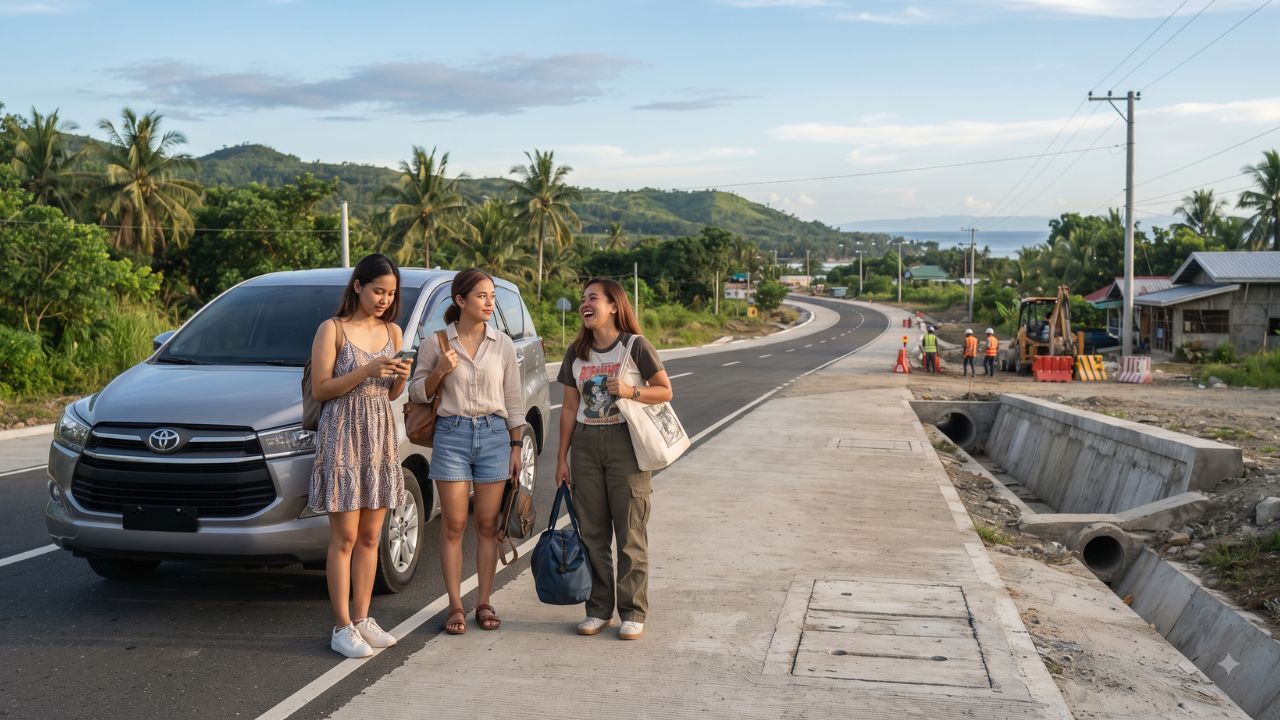 Road Resilience Works Impact Travel Routes to Bantayan Island