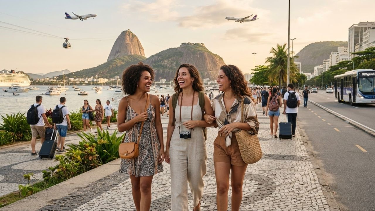 Brazil Tourism Surges as Air Arrivals Climb 12% Amid Market Diversification