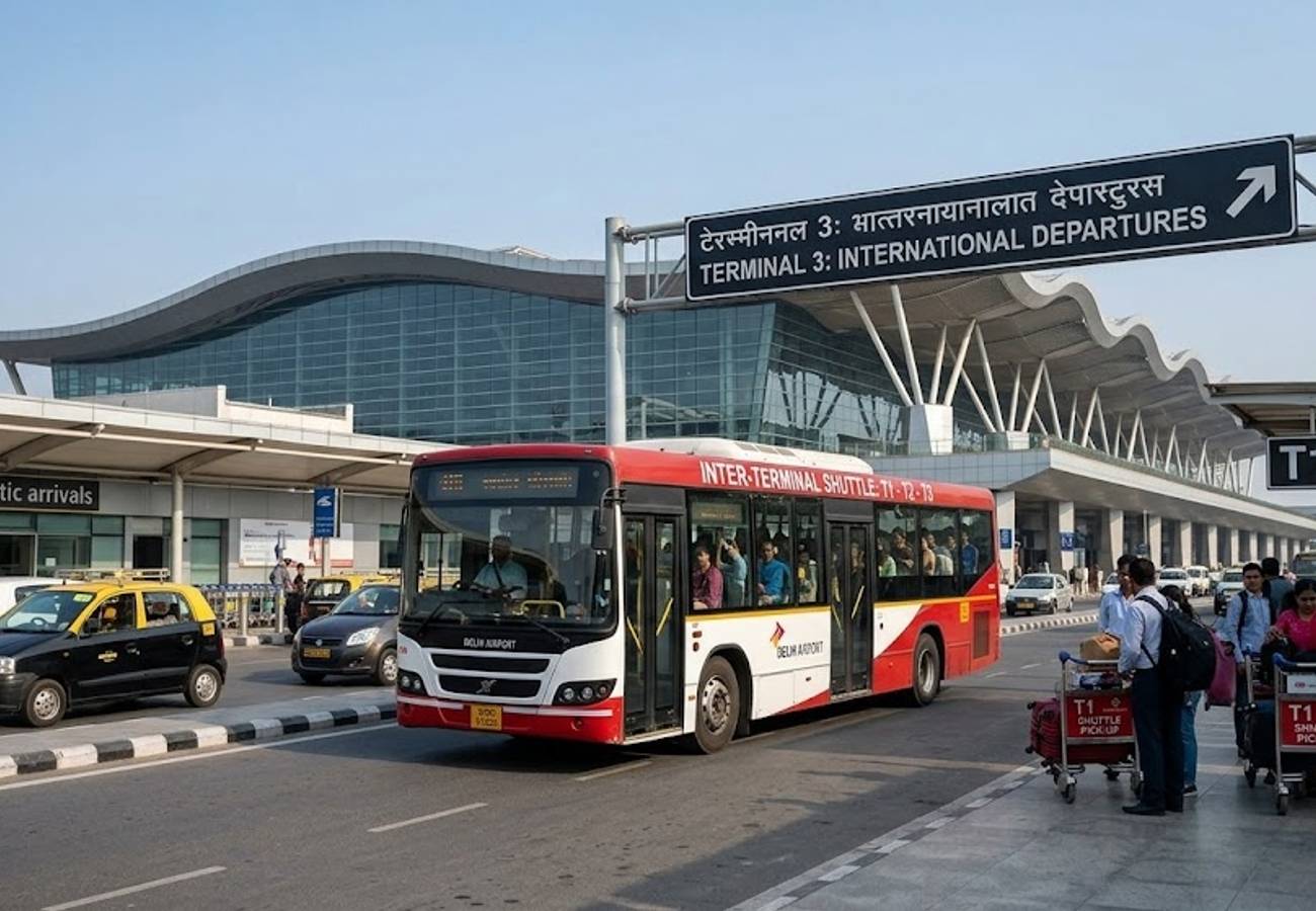 Delhi IGI Airport Domestic to International Transfer Guide 2026: Terminal T1, T2, T3 Logistics