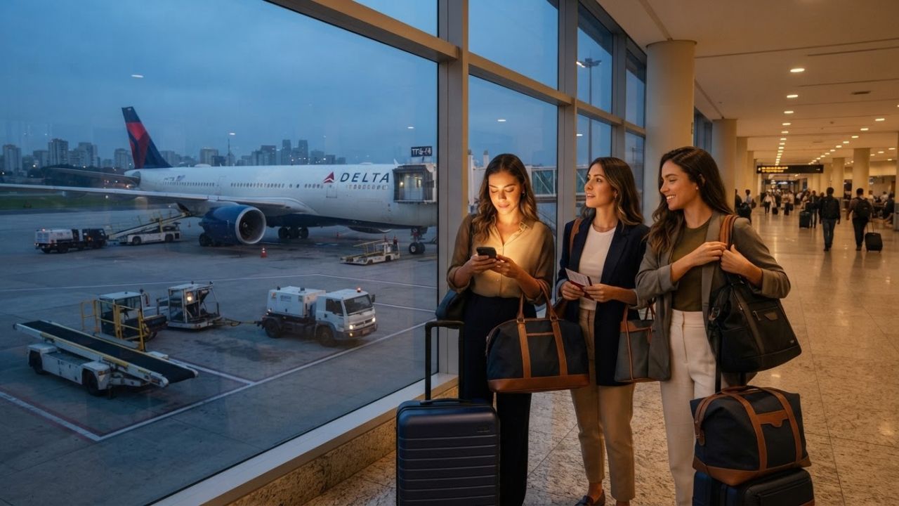 Delta Flight DL104 São Paulo to Atlanta Hits 99% Capacity
