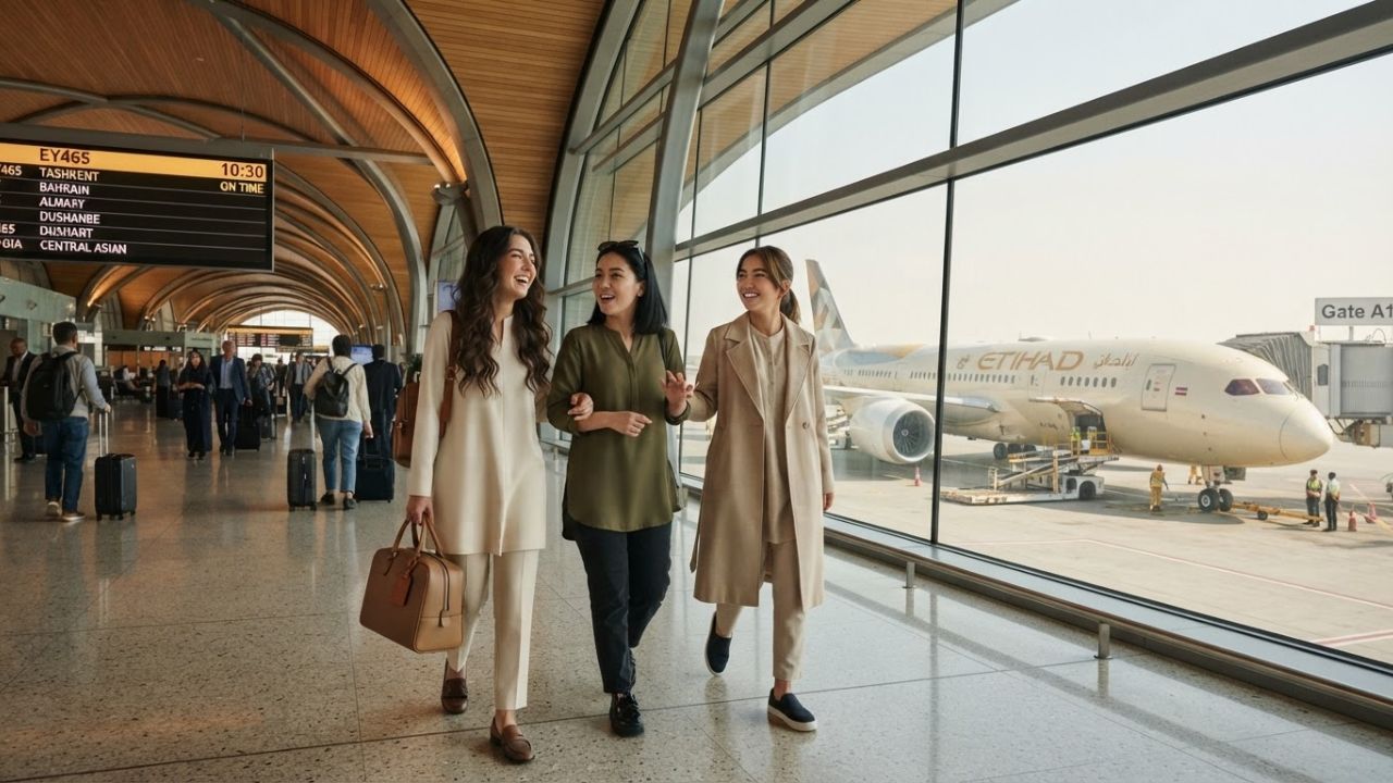 Etihad Airways Launches Daily Abu Dhabi to Tashkent Flights