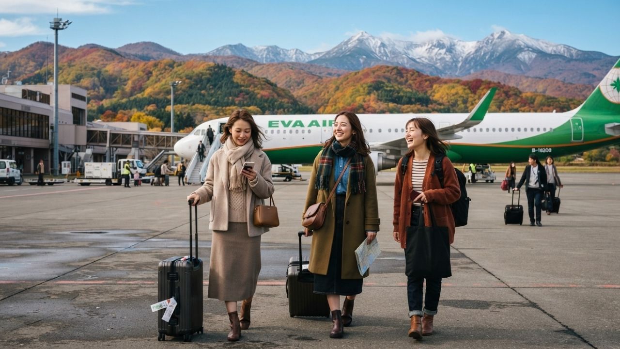 EVA Air Launches Asahikawa to Taipei Autumn Charter Flights