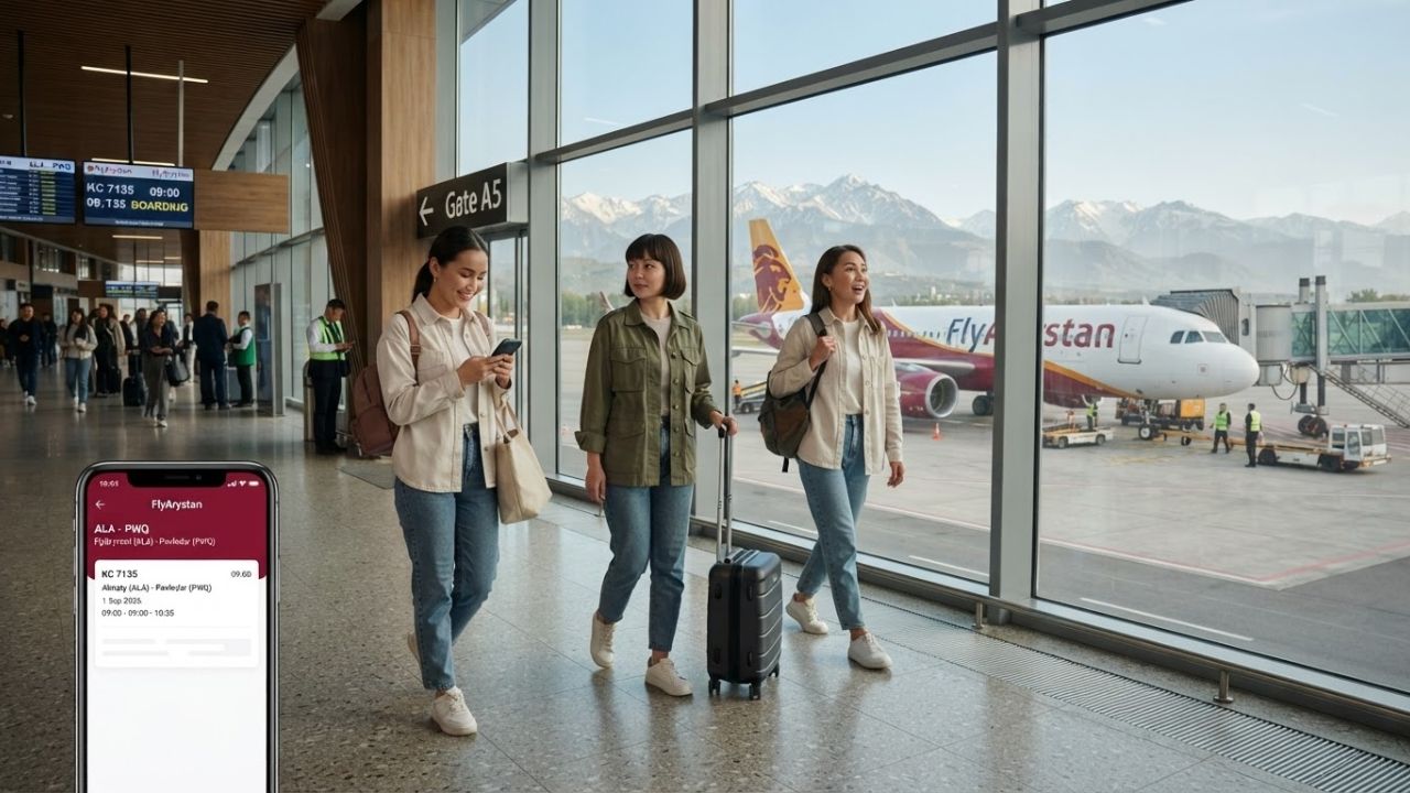 FlyArystan Resumes Daily Almaty to Pavlodar Flights