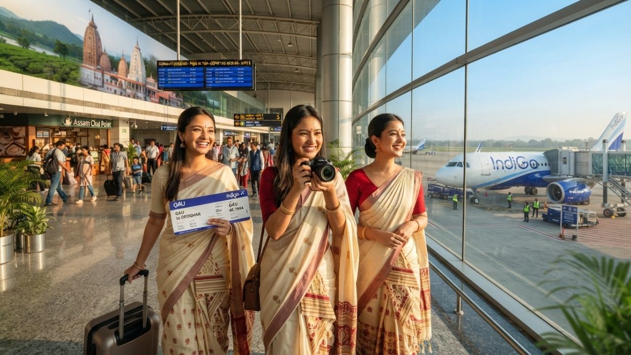 Guwahati Airport Launches Direct Flights to Deoghar in Jharkhand
