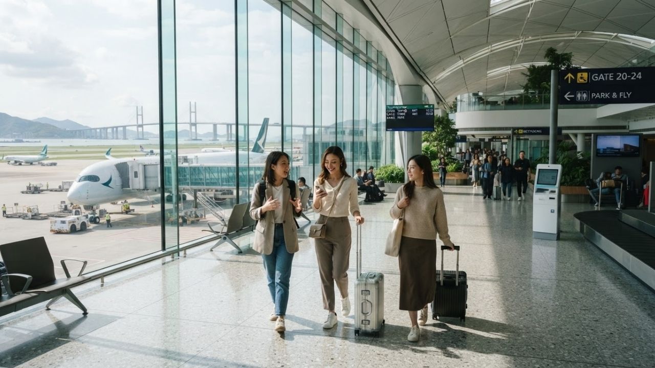 Hong Kong Airport Terminal 2 and Park & Fly Boost Greater Bay Travel
