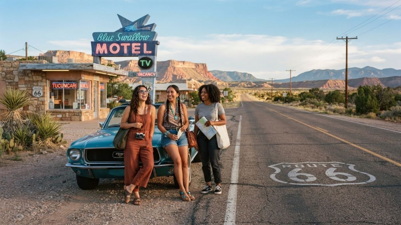 New Mexico Route 66 Centennial Sparks Historic Road Trip Tourism