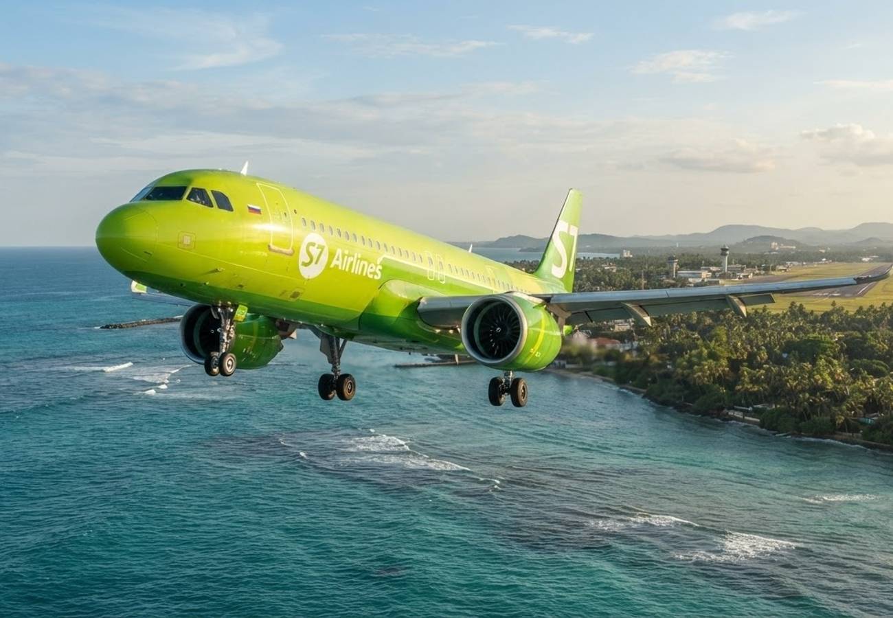 S7 Airlines Launches Direct Novosibirsk to Colombo Route to Boost Russia-Sri Lanka Tourism in 2026