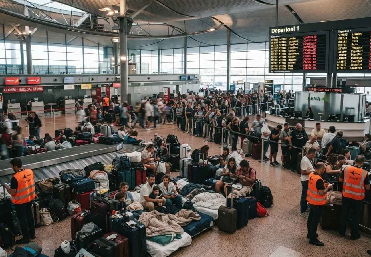Barcelona El Prat Airport Groundforce Strike 2026: 270 Flights Canceled and 6,000 Bags Stranded