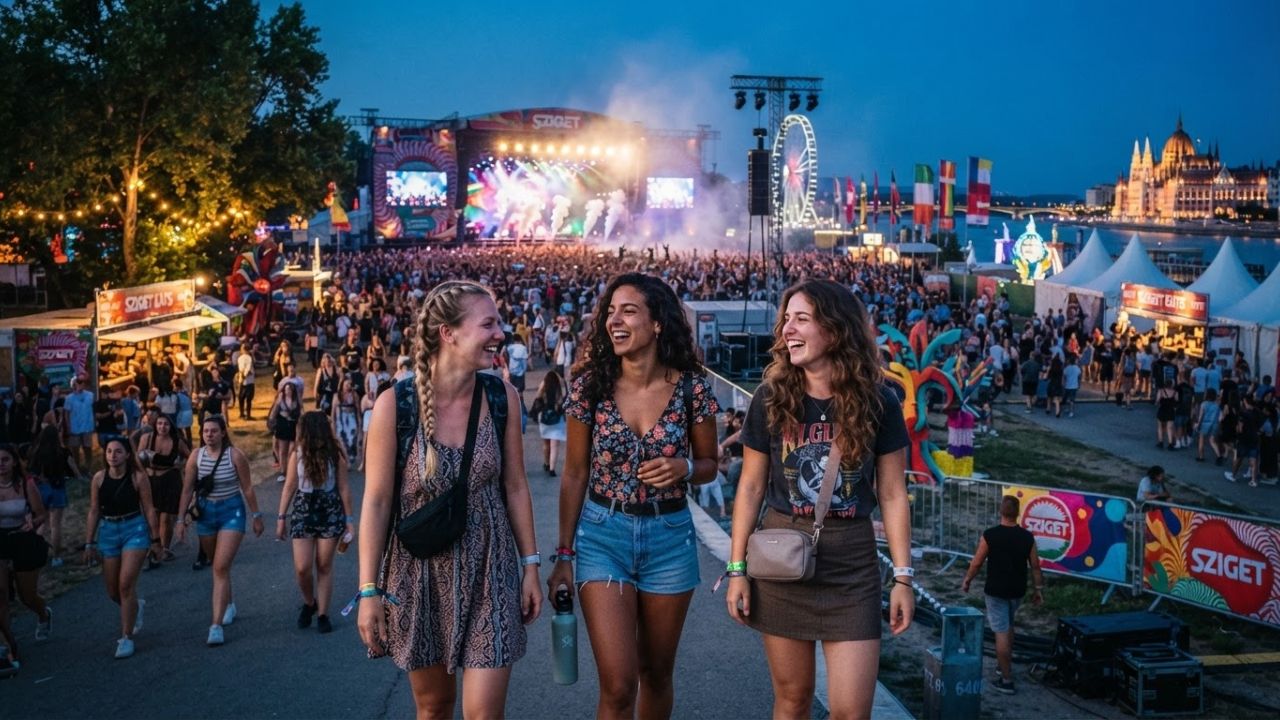 Sziget Festival 2026 Arrives on Budapest's Hajógyári Island