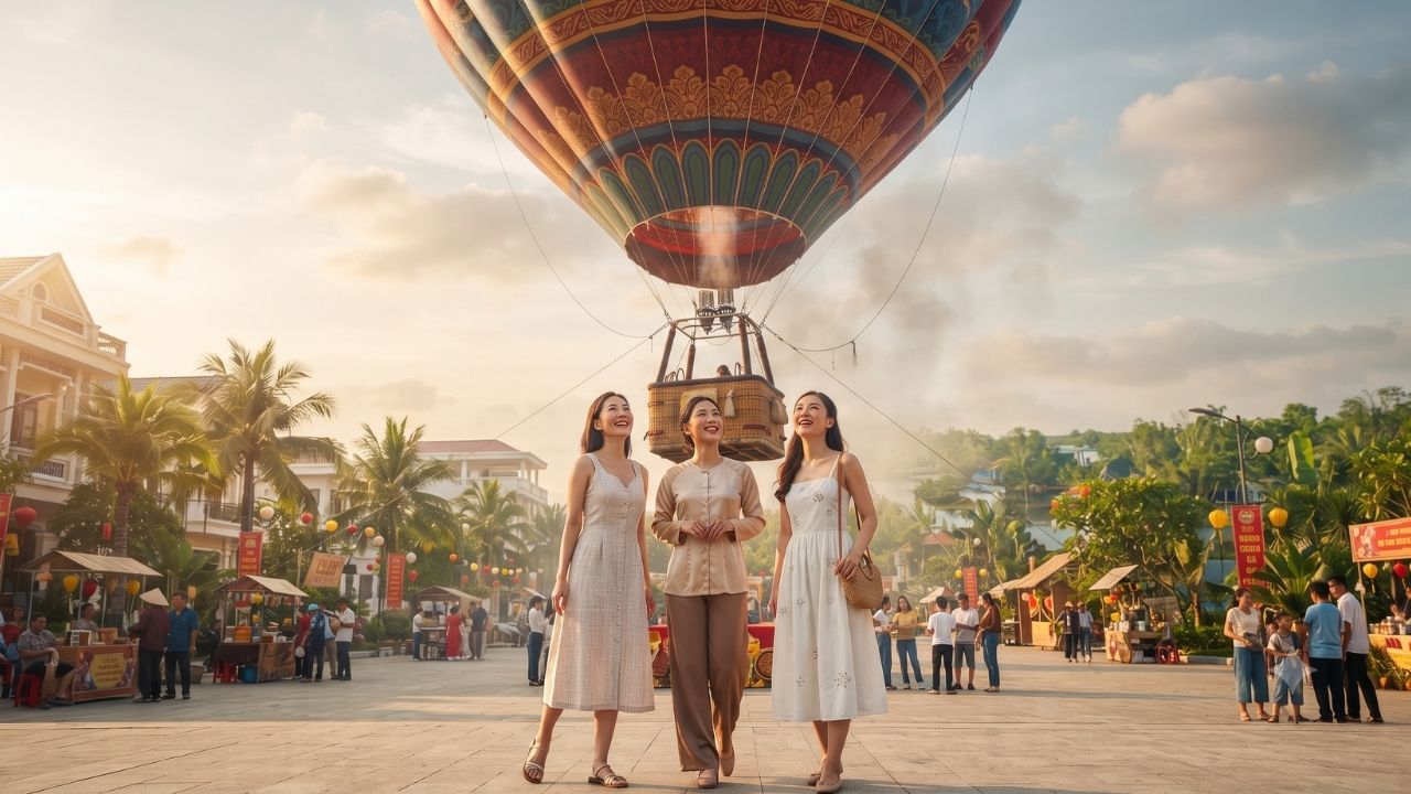 Ca Mau Unveils Giant Hot-Air Balloon to Lift Delta Tourism Profile