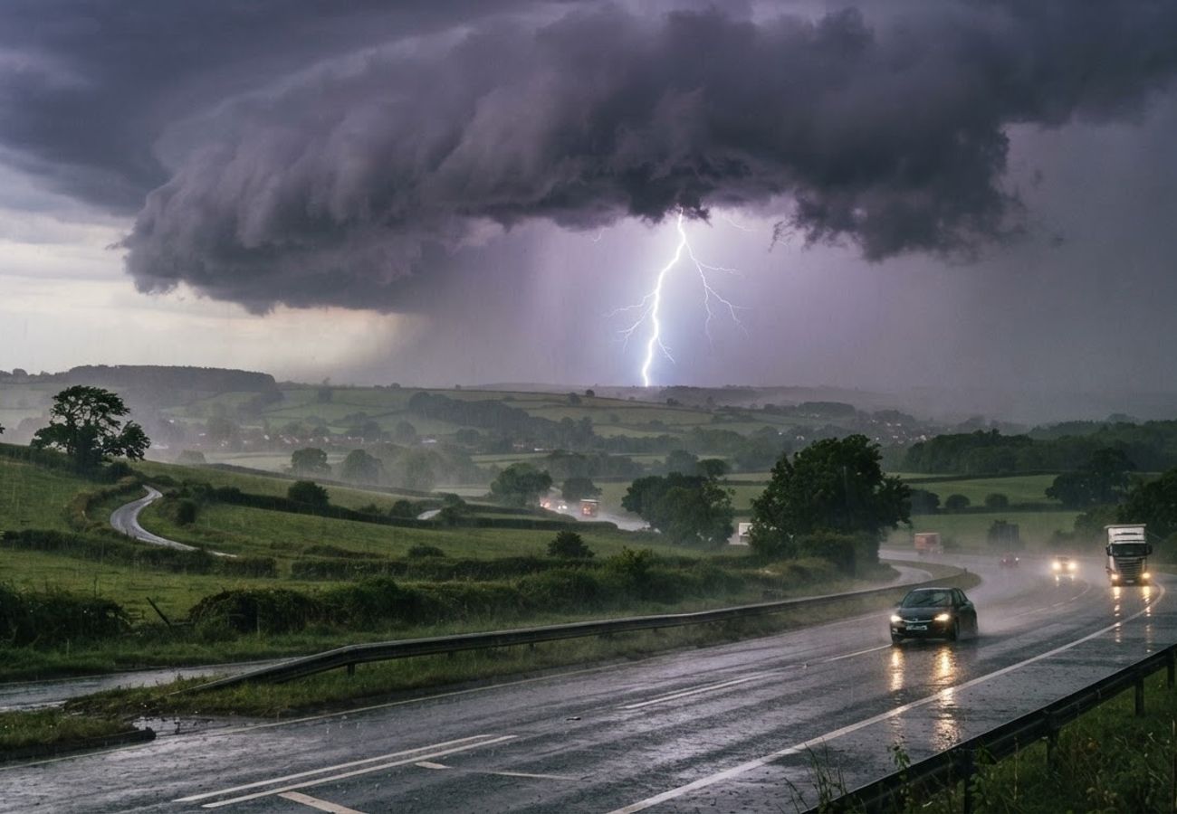 UK Met Office Issues Yellow Thunderstorm Warning: Travel and Flood Risks for England and Wales 2026