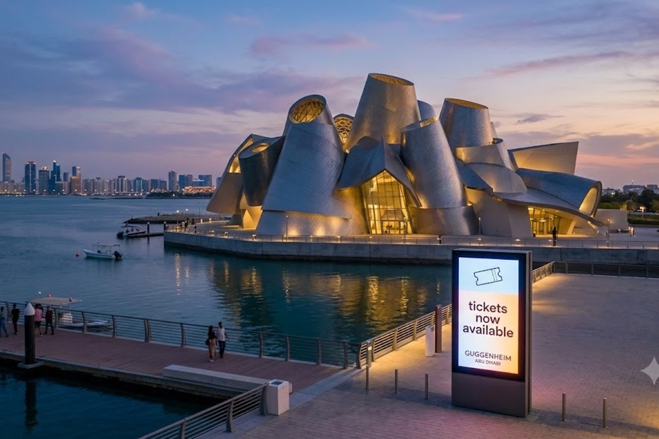 Abu Dhabi Enters New Art Era as Guggenheim Museum Announces Ticket Launch Before Opening