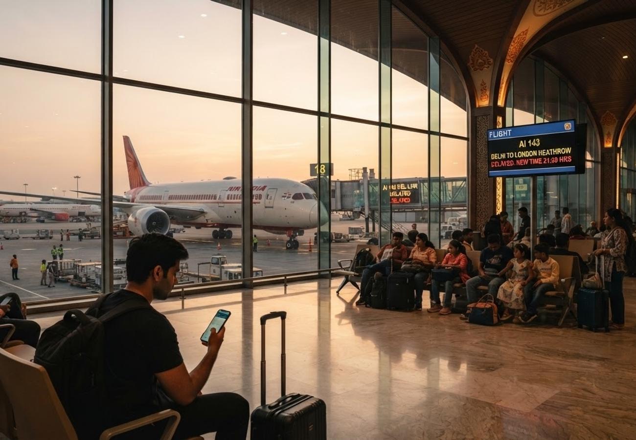 Air India Bengaluru to Vijayawada Flight Faces Major Delays at Kempegowda International Airport 2026