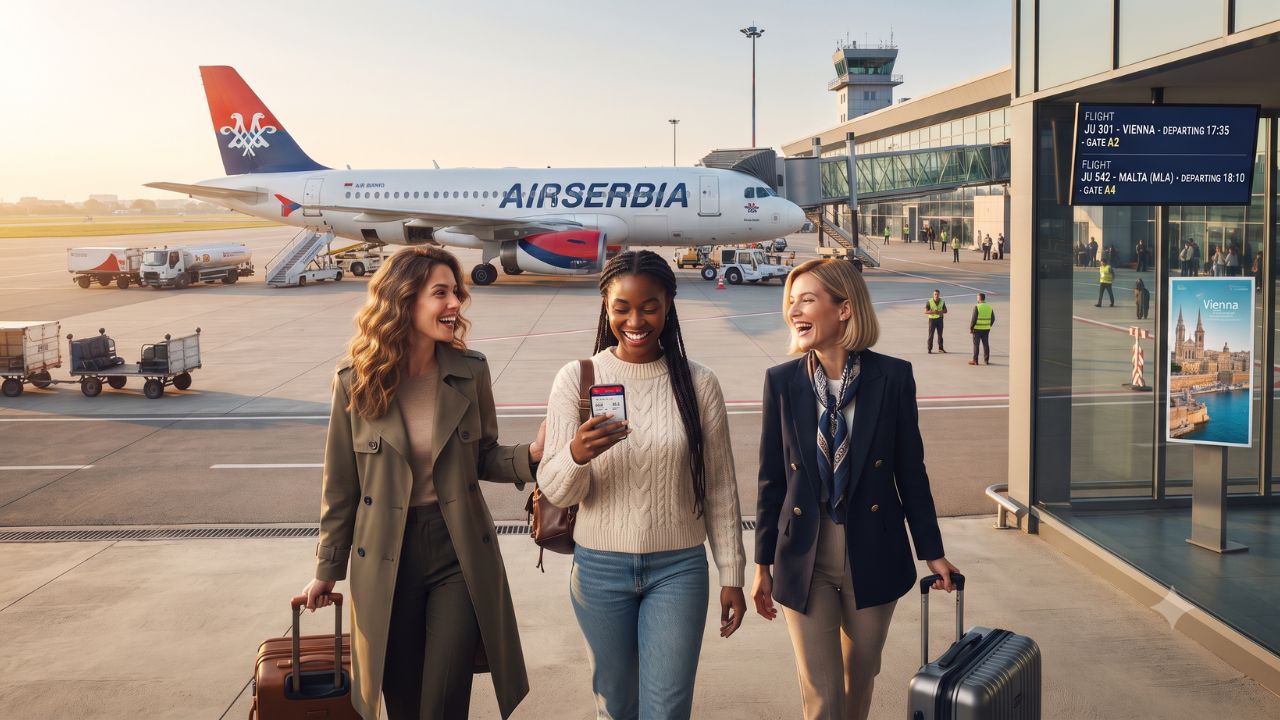 Air Serbia Connects Niš to Vienna and Malta With Twice-Weekly Flights Starting October 2026