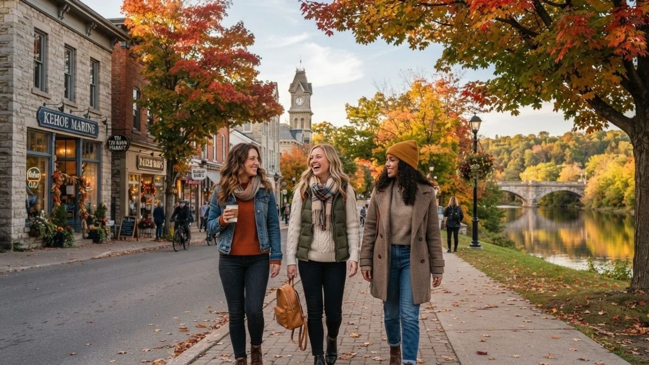 Almonte Ontario Fall Weekend Escape: Mississippi River Heritage, Cozy Cafes, and Film-Set Streets Near Ottawa