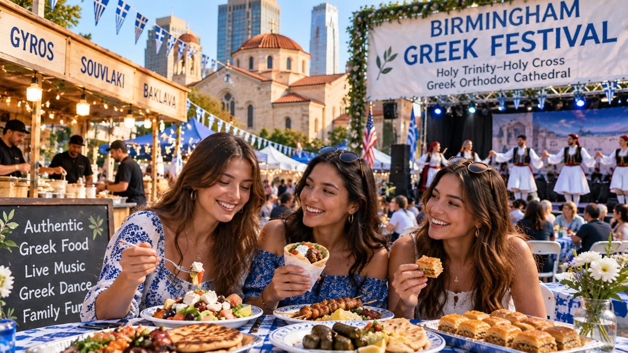 Birmingham Greek Festival 2026: 53rd Annual Alabama Food, Music, and Byzantine Heritage Guide