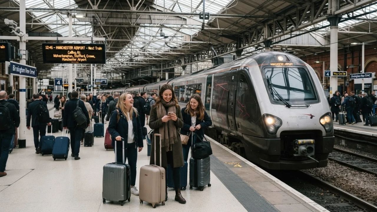 Birmingham to Manchester Airport Direct Rail Link Launching 2027: 17-Station Route, Timetables, and Travel Guide