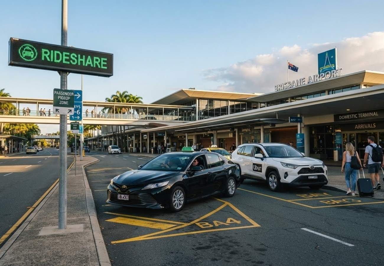 Brisbane Airport Uber and Rideshare Guide 2026: Pickup Zones, Fees, and Cost Analysis