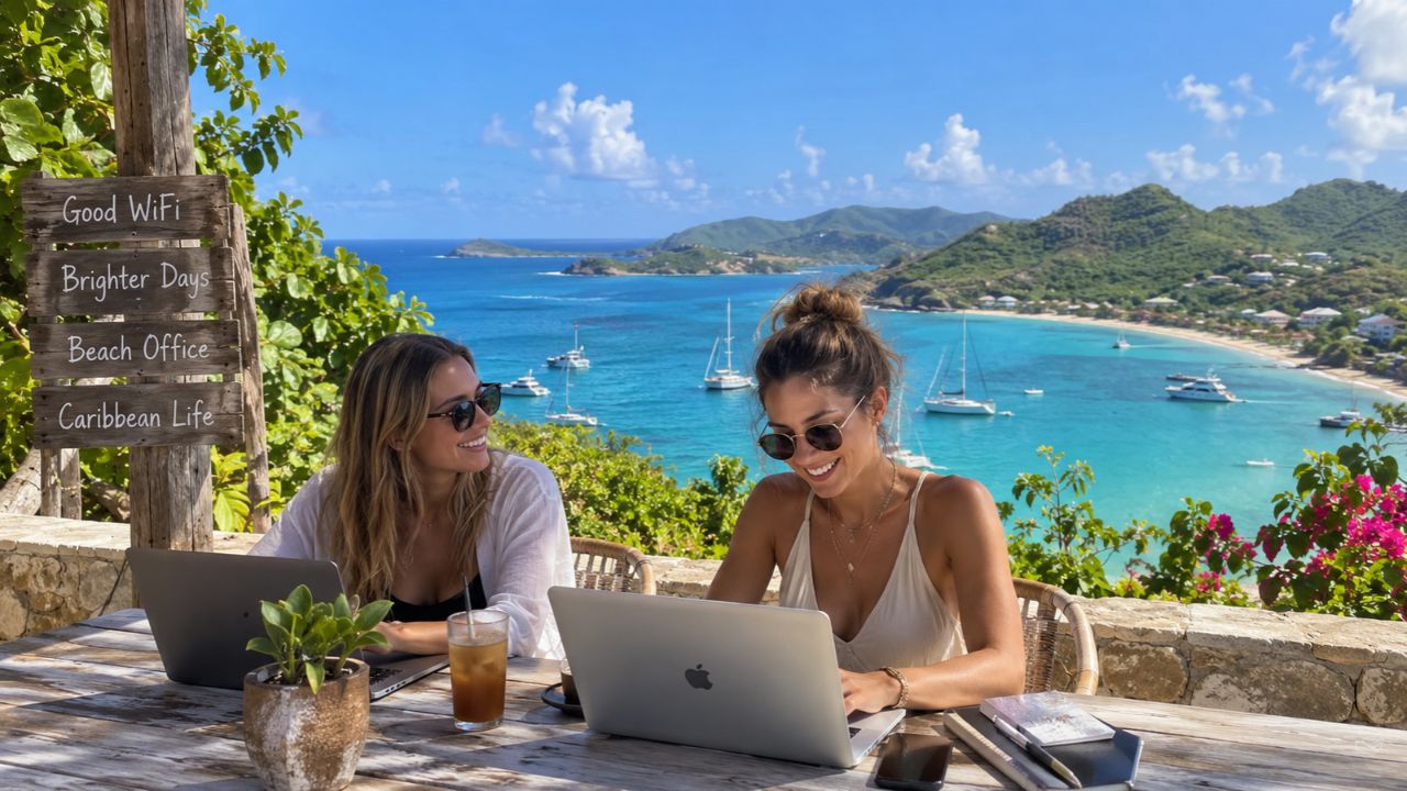 The Caribbean Remote Work Revolution: Living Long-Term in Antigua, Dominica, and Montserrat