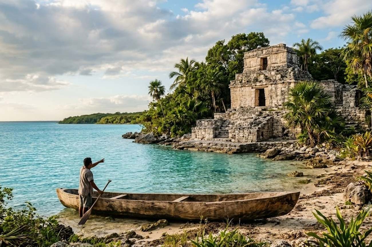 Chetumal Mexico Reveals Oxtankah the Hidden Maya Port Where Ancient Canoes Met the Caribbean