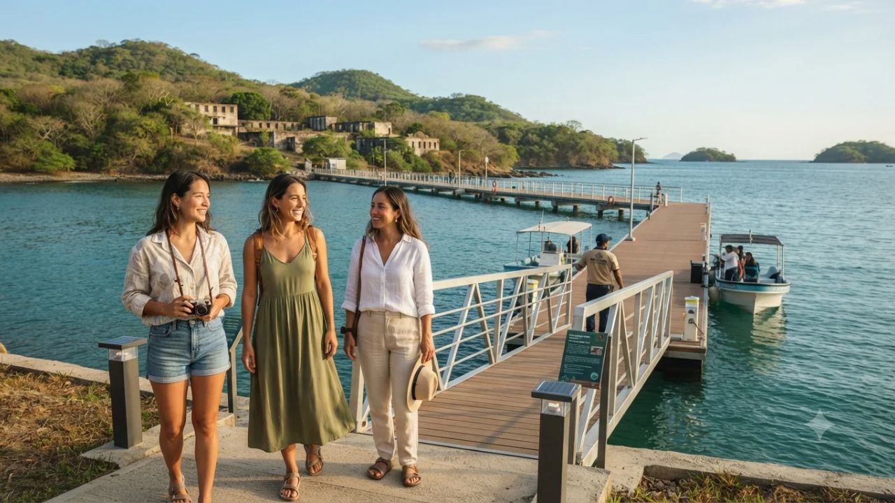 Costa Rica Opens 1.1 Billion Colones Isla San Lucas Pier: Prison Ruins, Tropical Dry Forests, and Gulf of Nicoya Travel 2026