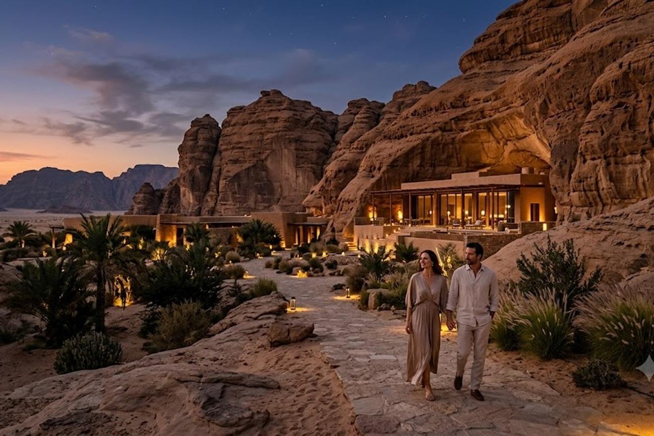 Desert Rock Resort Creates Saudi Arabia Luxury Tourism History With MICHELIN Three Keys Win