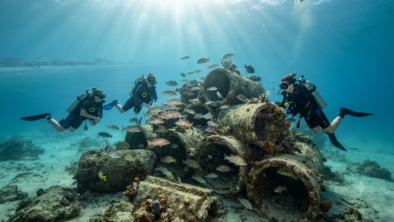 Destin-Fort Walton Beach Artificial Reefs 2026: Florida's 3-Million-Pound Gulf Diving Guide