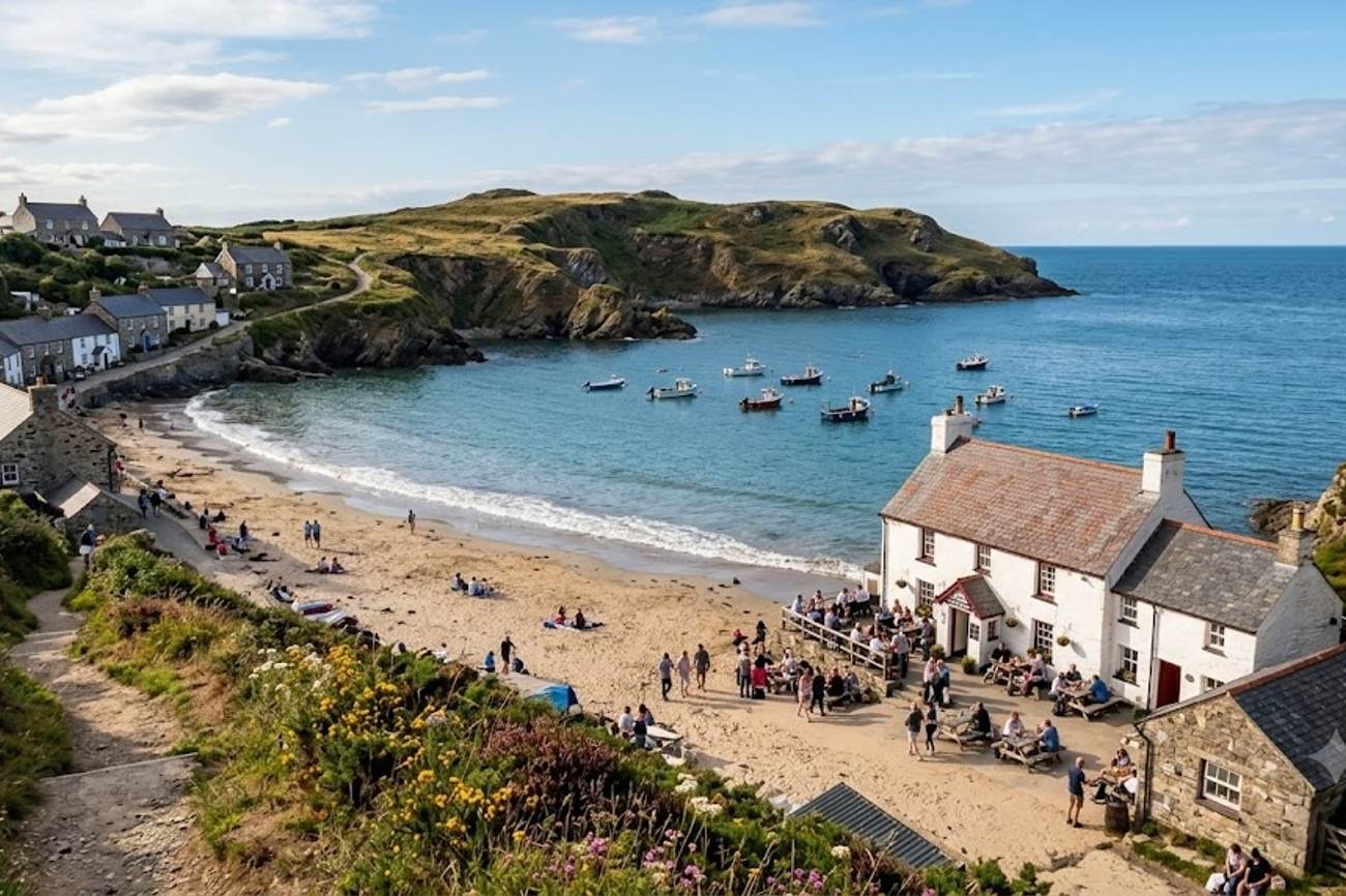 Discover Porthdinllaen: Wales’ Car-Free Coastal Village With A Famous Beachside Pub