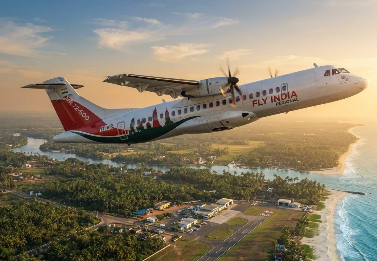 FLY91 Secures $1 Billion Order for 40 ATR 72-600 Aircraft to Expand India Regional Connectivity 2026