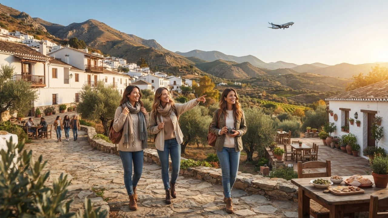 Passenger terminal and aircraft apron at Málaga-Costa del Sol Airport AGP handling autumn 2026 travelers