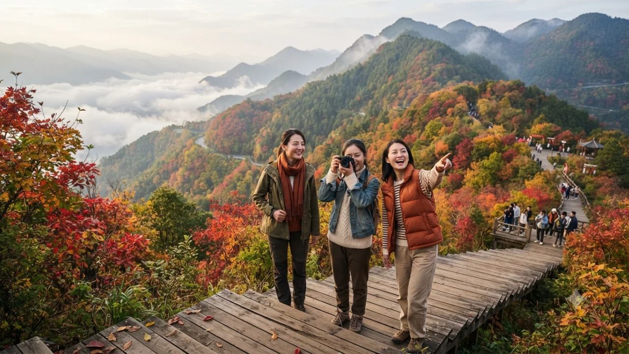 Guangwu Mountain Red Leaf Festival 2026: Sichuan Autumn Foliage and Travel Guide
