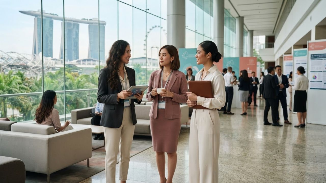 Singapore skyline and convention venue hosting the 17th IHPBA World Congress 2026