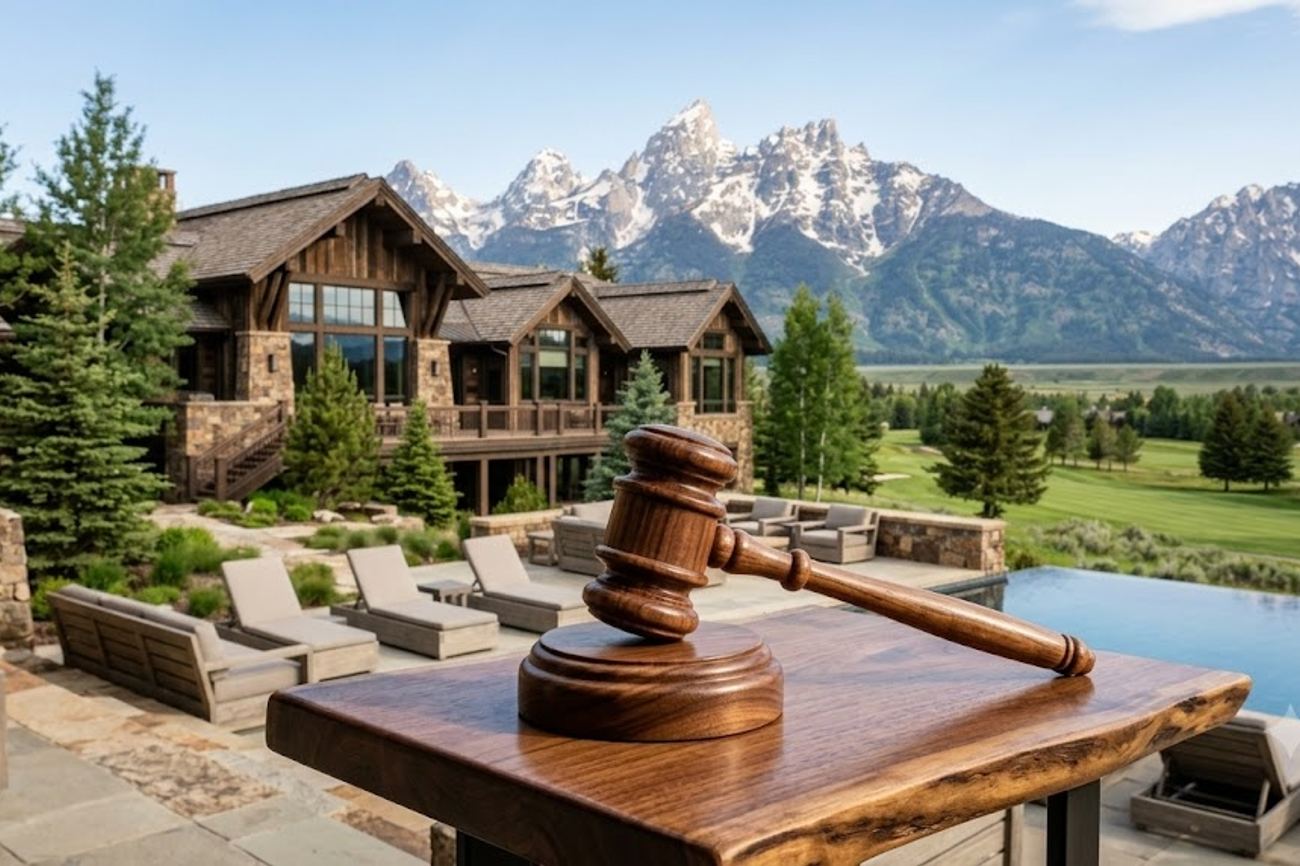 Jackson Hole’s Elite Teton Pines Estate Goes Under Hammer With Stunning Grand Teton Views and Luxury Appeal