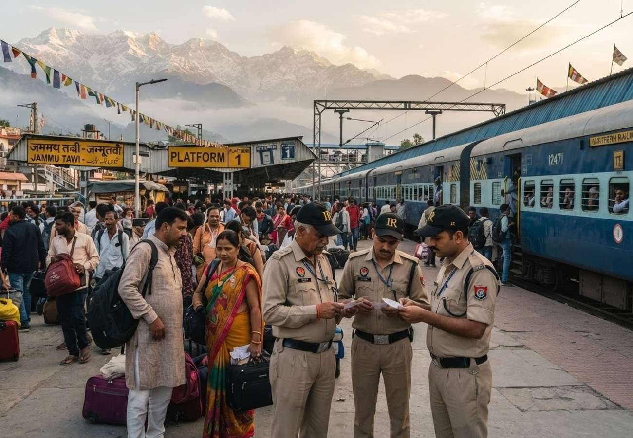 Jammu Railways Ticket Crackdown Nets Rs 56.46 Lakh in Fines During August 2026 Enforcement Drive