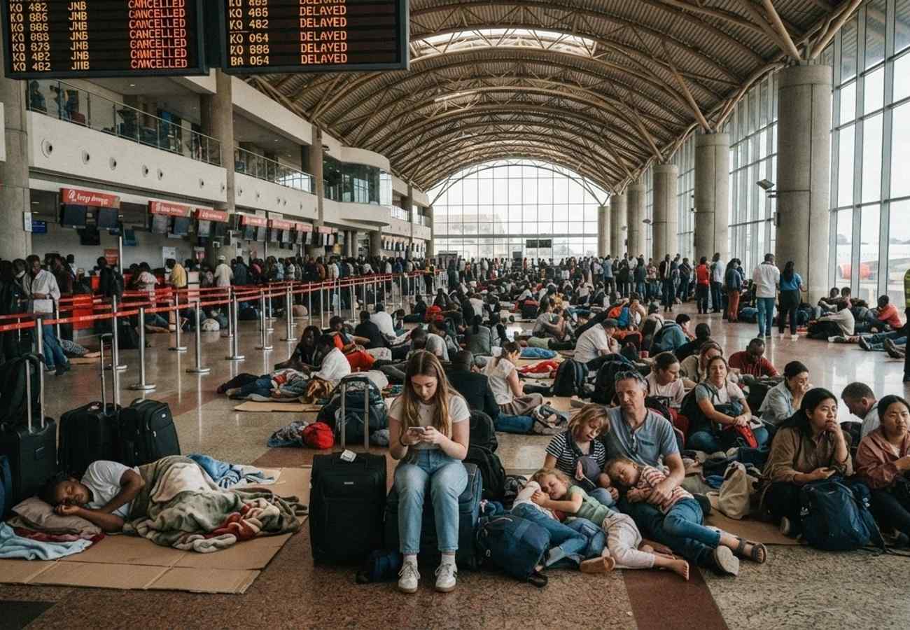 Kenya Airport Strike 2026: Thousands Stranded at Jomo Kenyatta International Airport (JKIA)