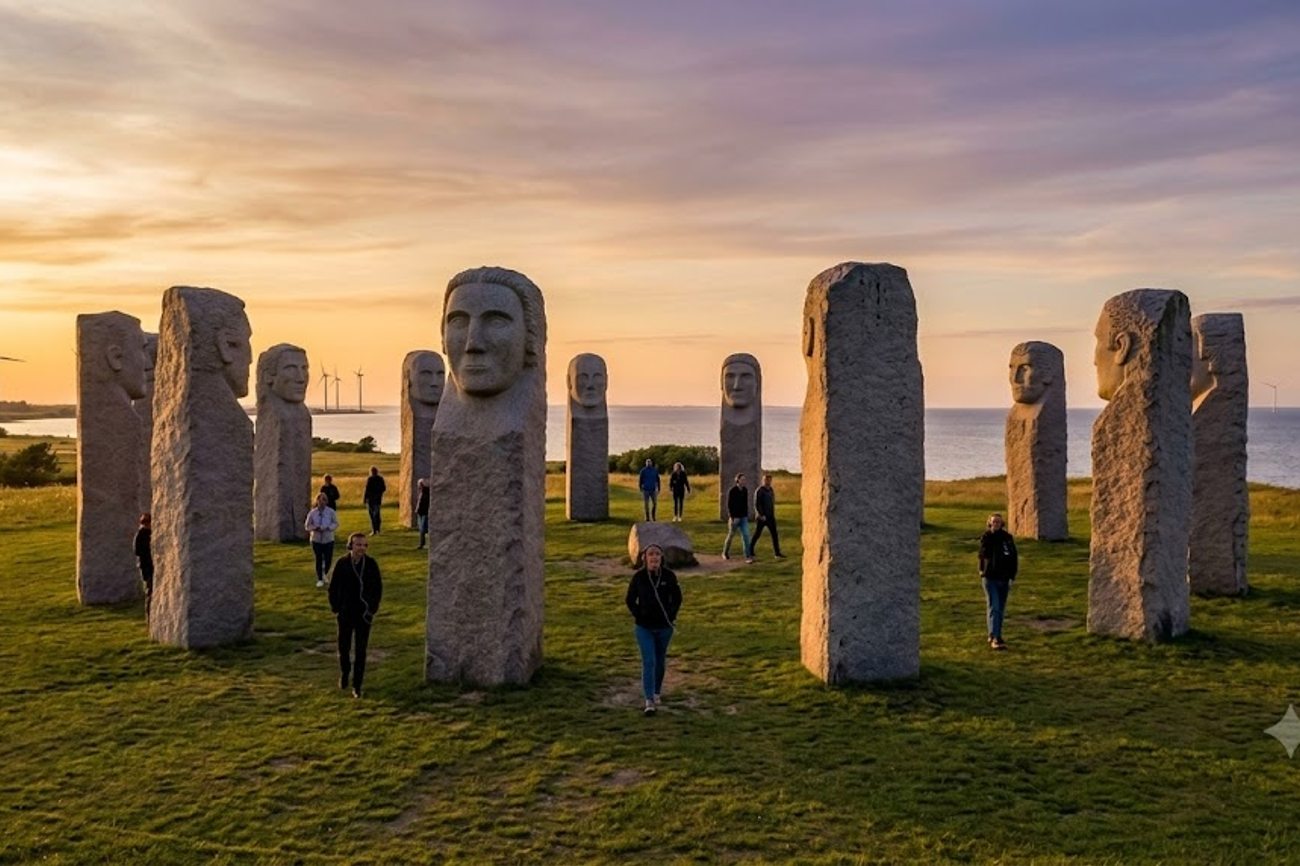 Lolland, Denmark Completes Dodekalitten in 2026 With Monumental Stone and Sound Art