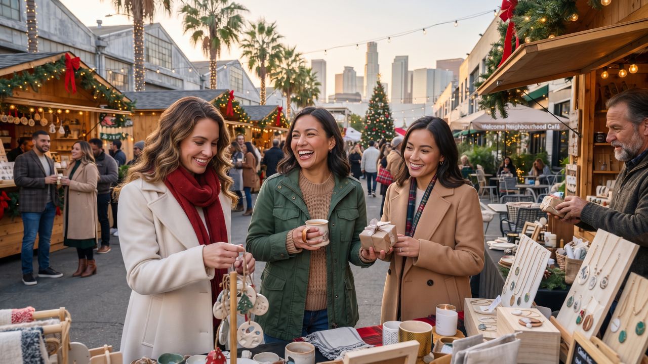 The Pop-Up Holiday Map of Los Angeles: Artisan Markets Transforming DTLA, Santa Monica, and Frogtown