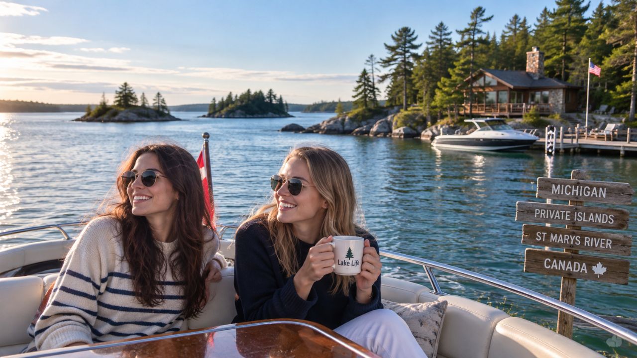 Michigan’s St. Marys River Four Private Islands Listed for $2.3M as Great Lakes Eco-Retreat