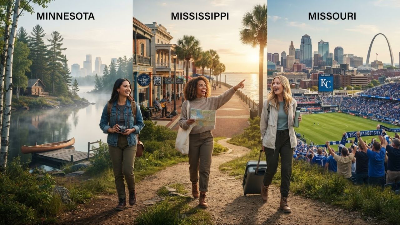 Minnesota, Mississippi & Missouri Face Off in 2026 Tourism Boom