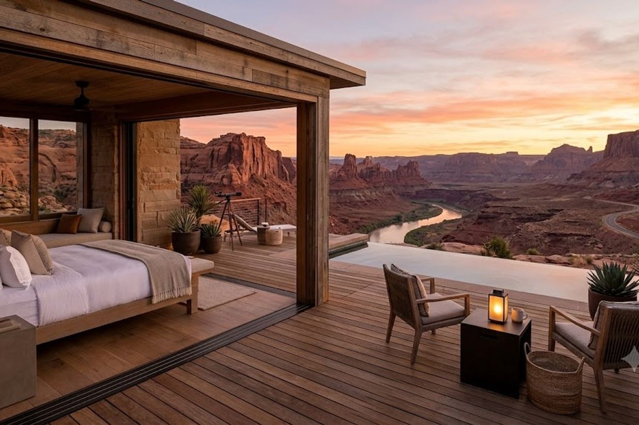 Moab's Hospitality Shift: From Primitive Campsites to Ultra-Luxury Desert Resorts