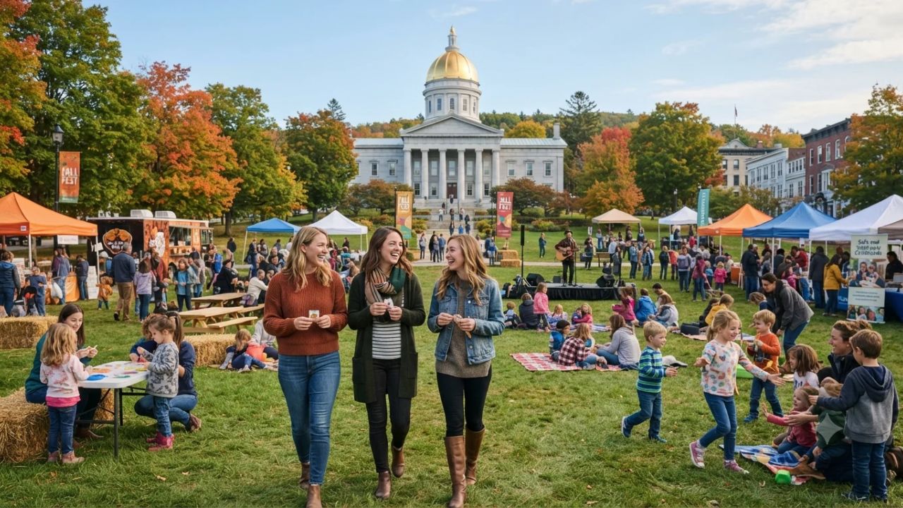 Fall Fest Brings Music Crafts and Family Mission to Montpelier Vermont State House
