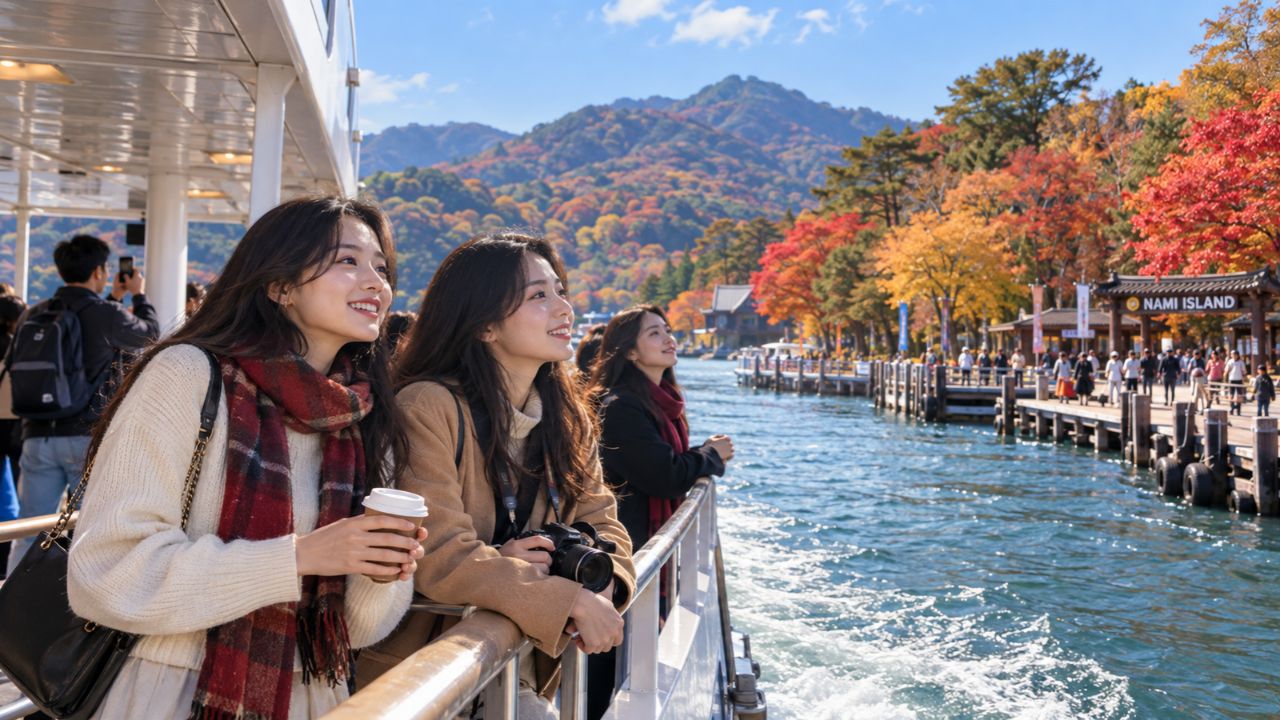 Nami Island Launches North Han River Autumn Cruise: Seasonal Foliage Sailing Schedule and Travel Guide