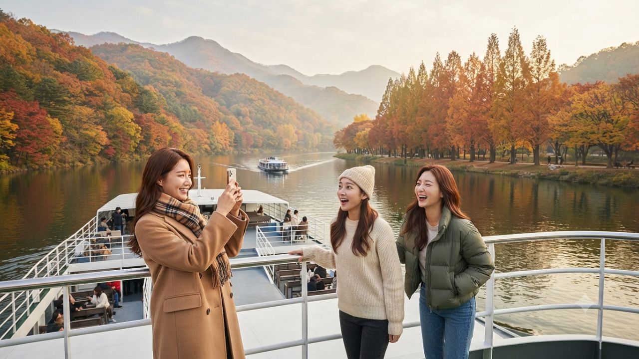 Nami Island Launches Limited Autumn River Cruise Along North Han River for Peak South Korea Fall Foliage Season 2026