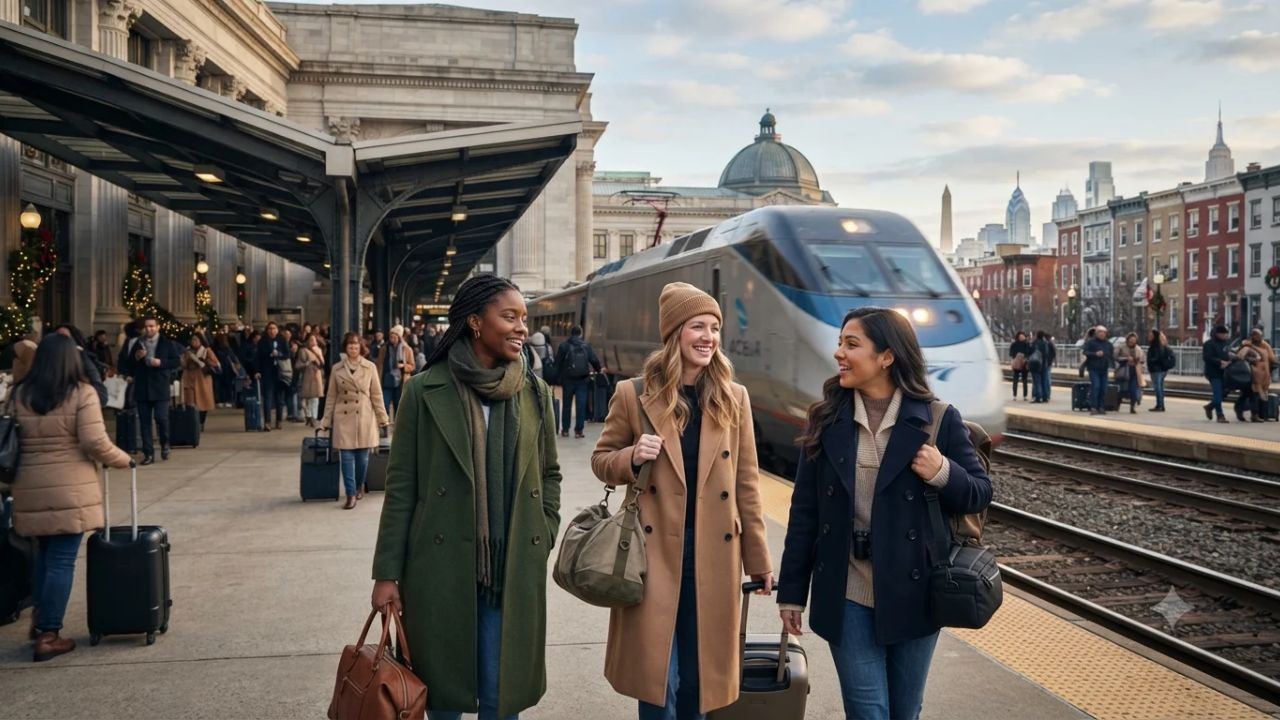 Northeast Corridor Train Journey: How Baltimore, DC, Philadelphia, and New York Form One Trip
