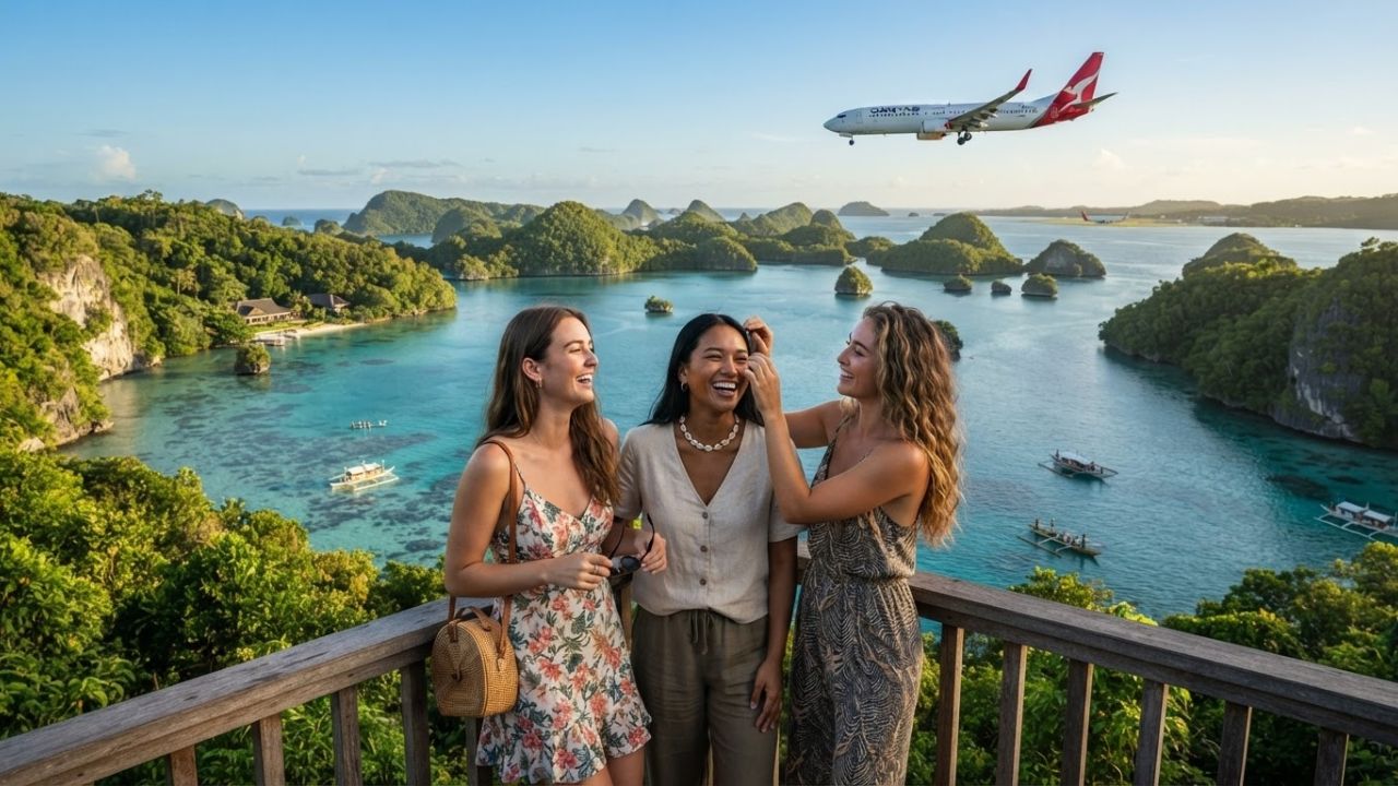 Qantas Extends Brisbane-Palau Paradise Express Through November 2027 as Direct Pacific Route Surpasses 15,400 Travelers
