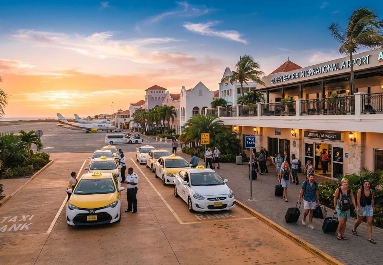 Queen Beatrix International Airport Transport Guide: Why Uber and Lyft Are Unavailable in Aruba 2026