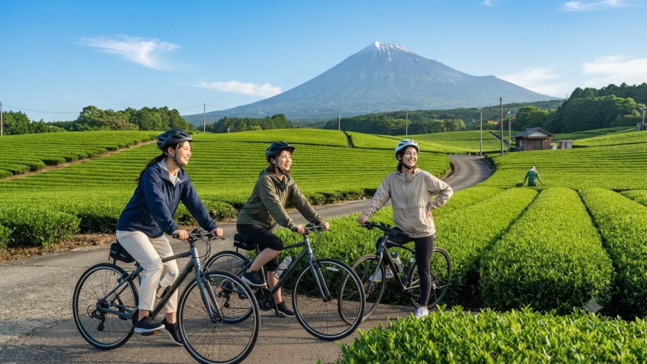 Shizuoka Travel and Cycling Guide 2026: Mount Fuji Trails, Green Tea Estates, and Izu Peninsula Geopark