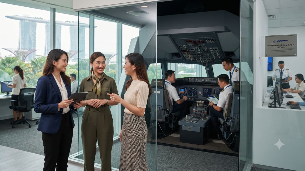 Singapore Celebrates 20 Years of Boeing Flight Training Campus: Aviation Tourism and Visitor Guide
