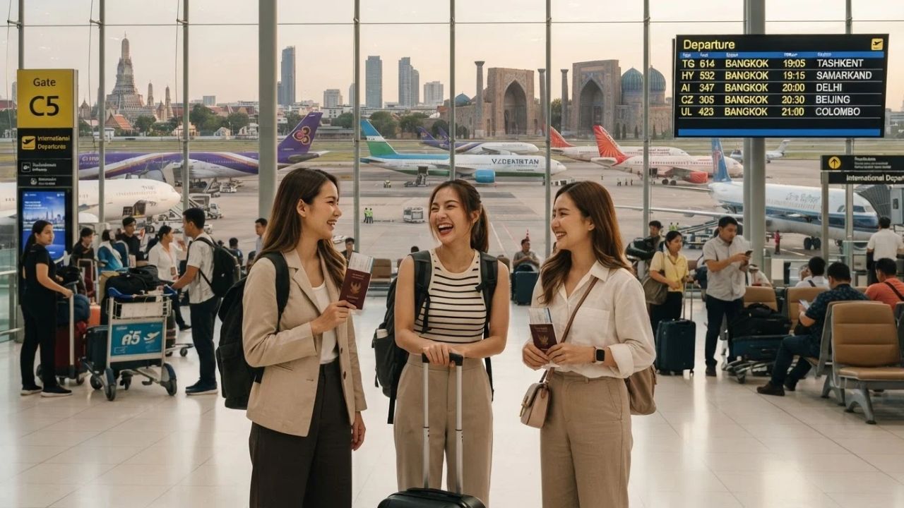 Thailand and Uzbekistan Lead Asian Tourism Realignment: Visa Liberalization, Transit Corridors, and Silk Road Connectivity